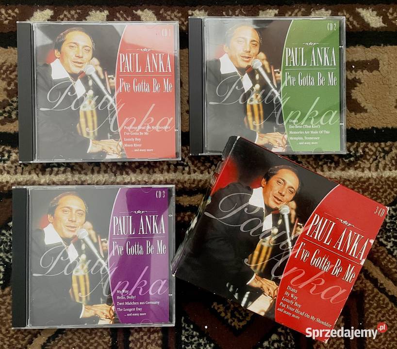 Paul Anka Ive Gotta Be Me Box 3 cd dolnośląskie Ząbkowice Śląskie