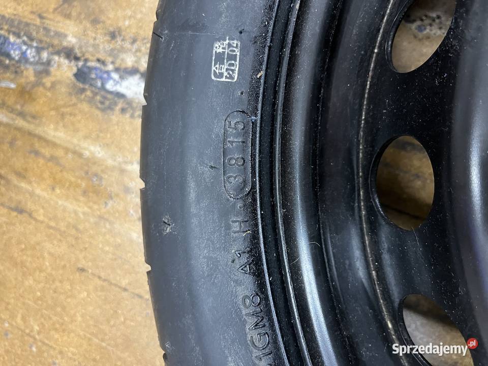 Koło dojazdowe audi a4 b9 a5 otwór centrujący wielkopolskie Strzyżew