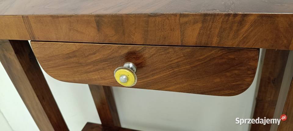 konsola art deco przyścienna orzech stolik sprzedam
