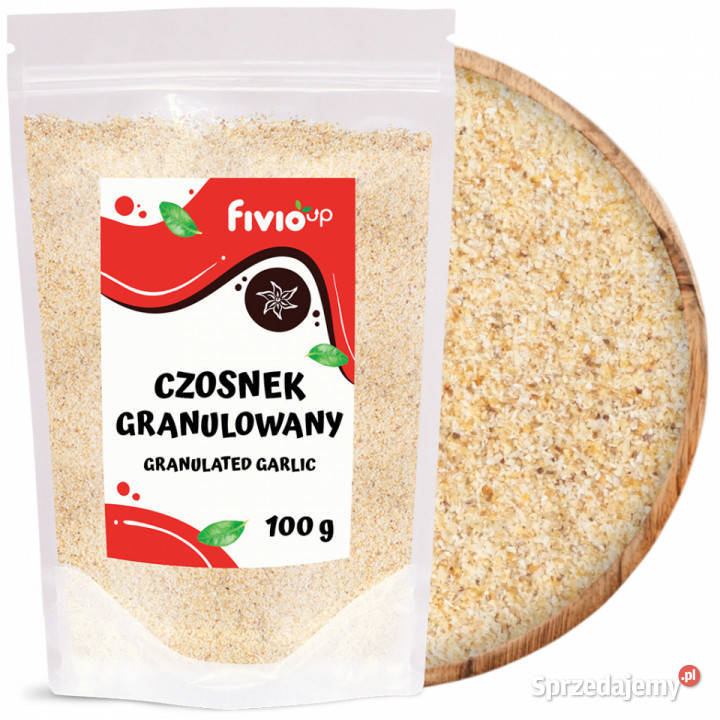 fivio Czosnek granulowany 100 g Jednoskładnikowe Brzozów