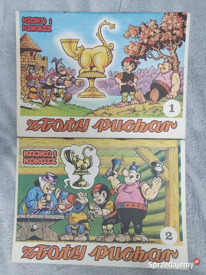 Złoty Puchar cz1 i 2 komplet wydanie 2 1988