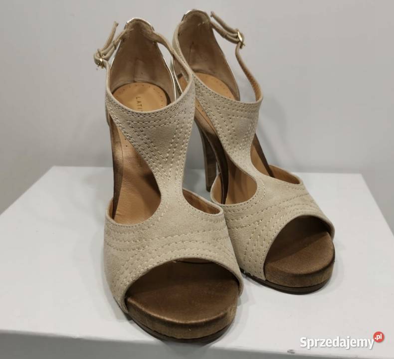 39 VERO CUOIO Latitude Femme sandałki na szpilce inna