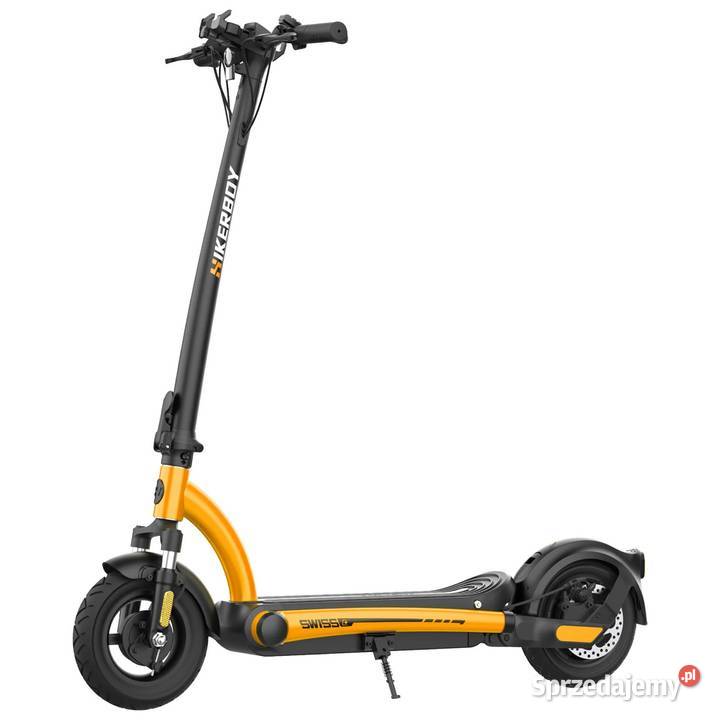 Składana hulajnoga elektryczna żółta Hikkerboy Poznań