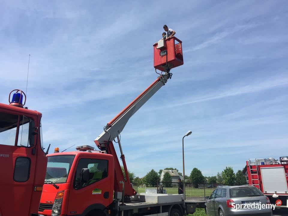 Podnośnik koszowy na Nissan Cabstar fv lubelskie Lublin