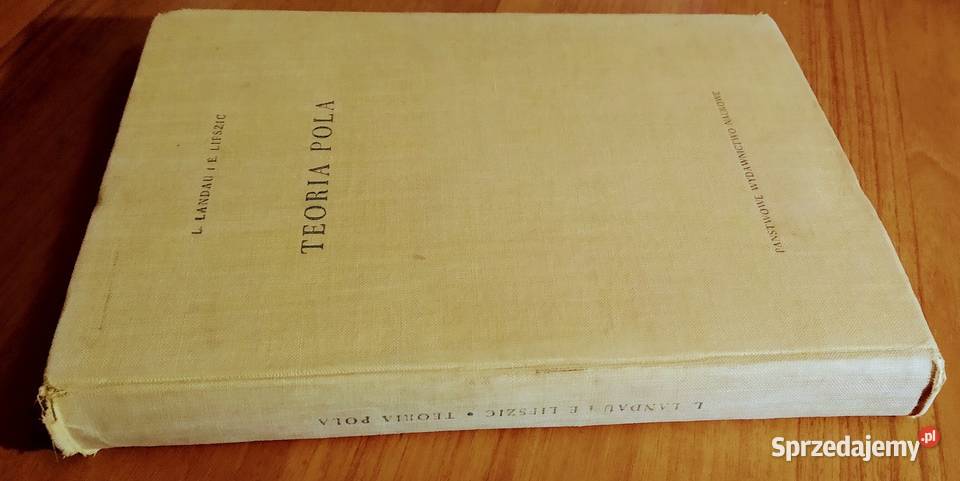 Teoria pola L Landau i E Lifszic fIZYKA pomorskie Gdańsk