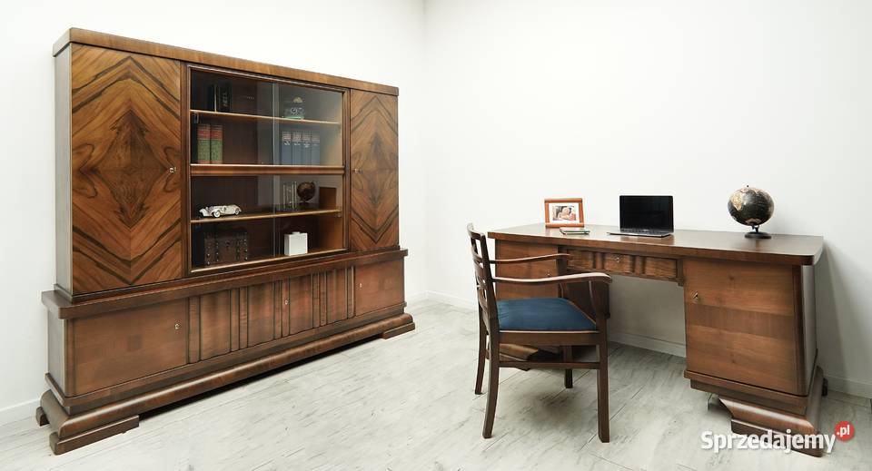 Zabytkowy gabinet art deco z lat 30tych Jerka sprzedam