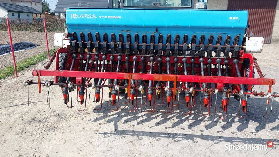 Siewnik zbożowy Isaria typ 6000s Siewniki i sadzarki lubelskie Zamch
