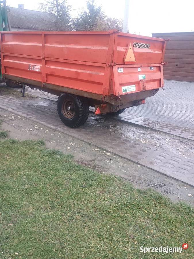 Przyczepa wywrotka 6 ton nieuszkodzony lubelskie sprzedam