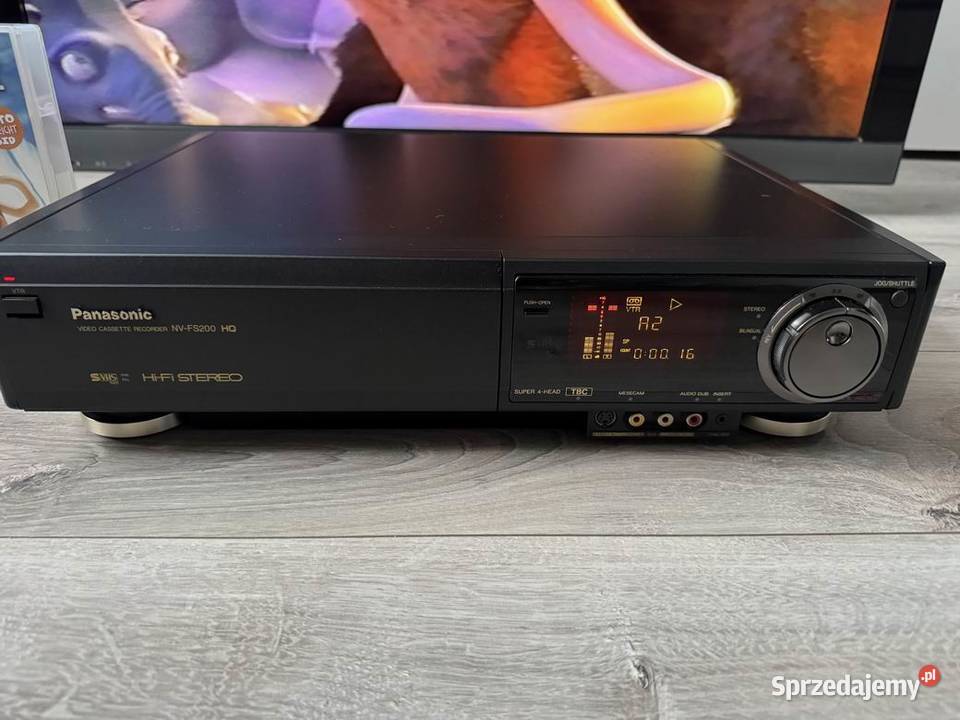 Magnetowid PanasonicNVFS200 Oryginalny Pilot Szczecin sprzedam