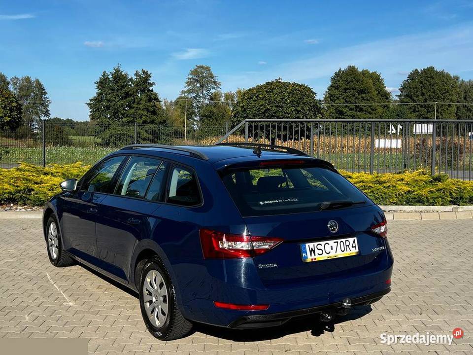 Skoda Superb 16 TDI Active 120 2015r Salon Superb mazowieckie Karolków Szwarocki