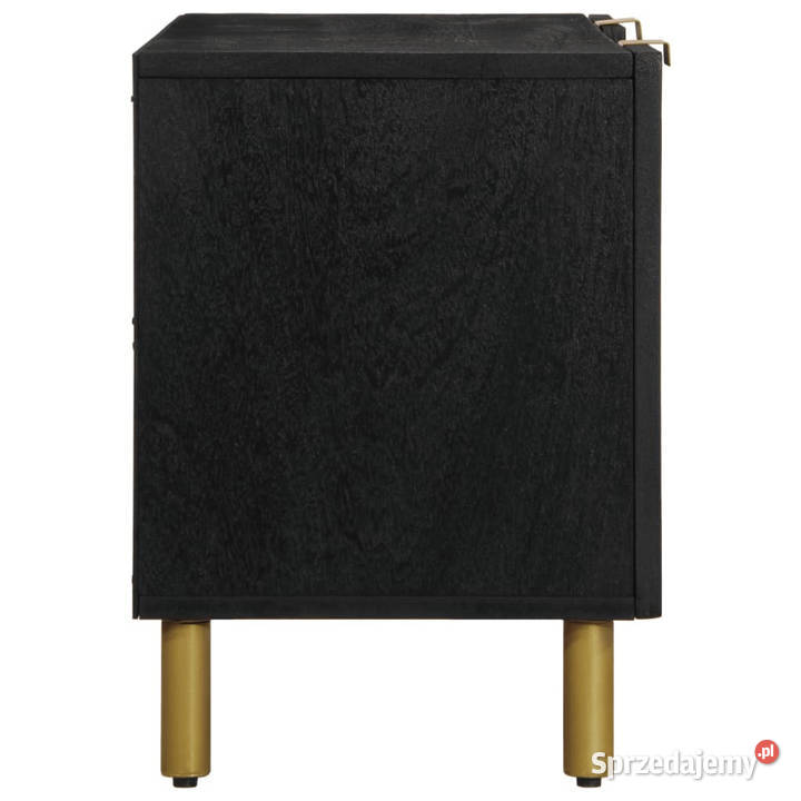 Szafka pod telewizor czarna 105x33x46 WM4017662 Warszawa