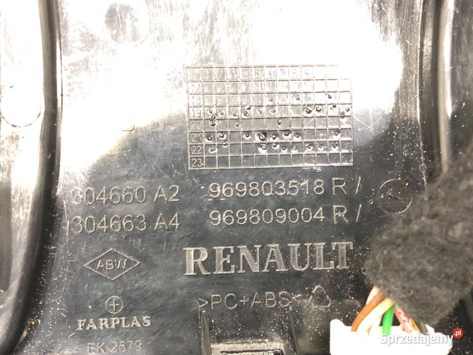 LAMPA SUFITOWA RENAULT CLIO V 969803518R