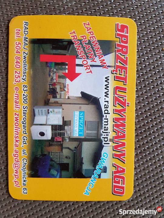 Sprzedajemy sprzęt AGD Raty Starogard Gdański
