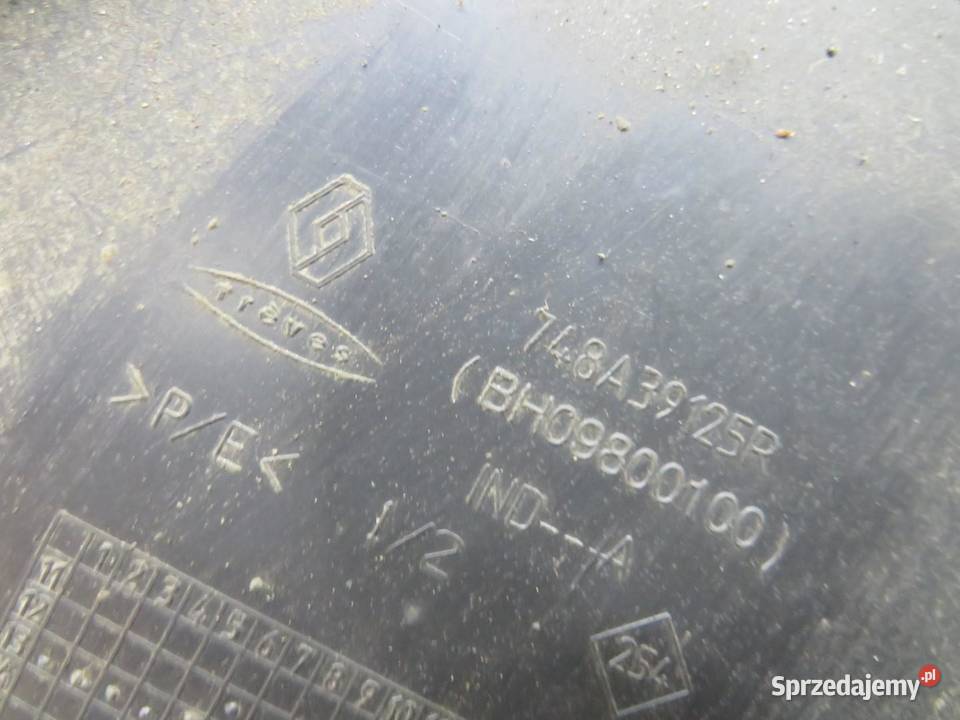 OSŁONA PODWOZIA CLIO IV 748A39125R Podszybia lubelskie