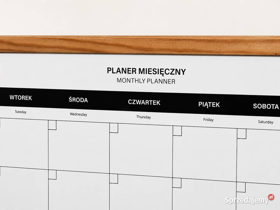 Tablica suchościeralna magnetyczna planer podkarpackie sprzedam