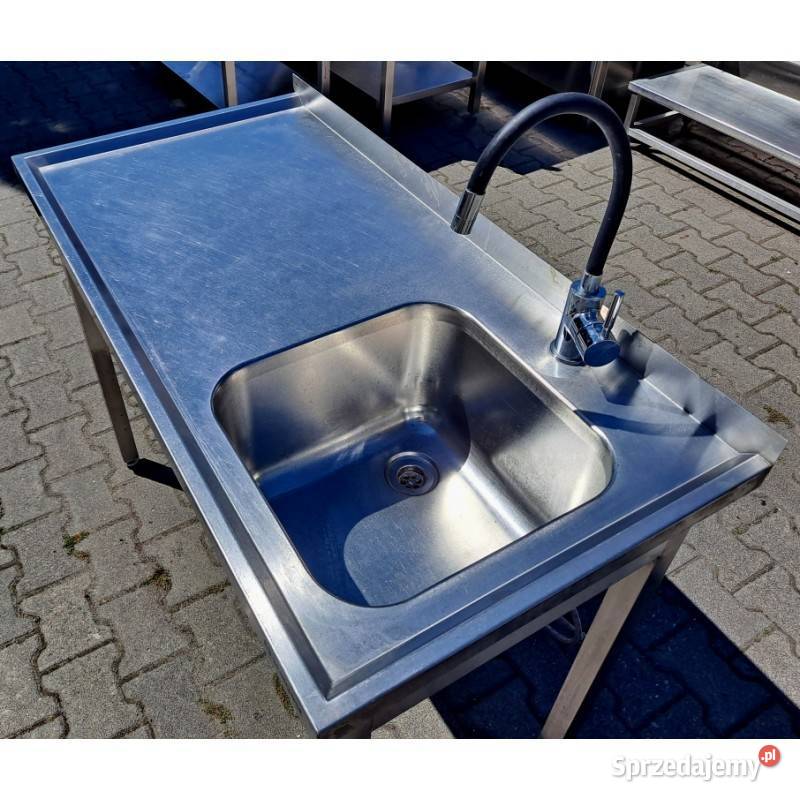 ZLEW 1 KOMOROWY Z BLATEM 1206085 KN Ostrów Wielkopolski