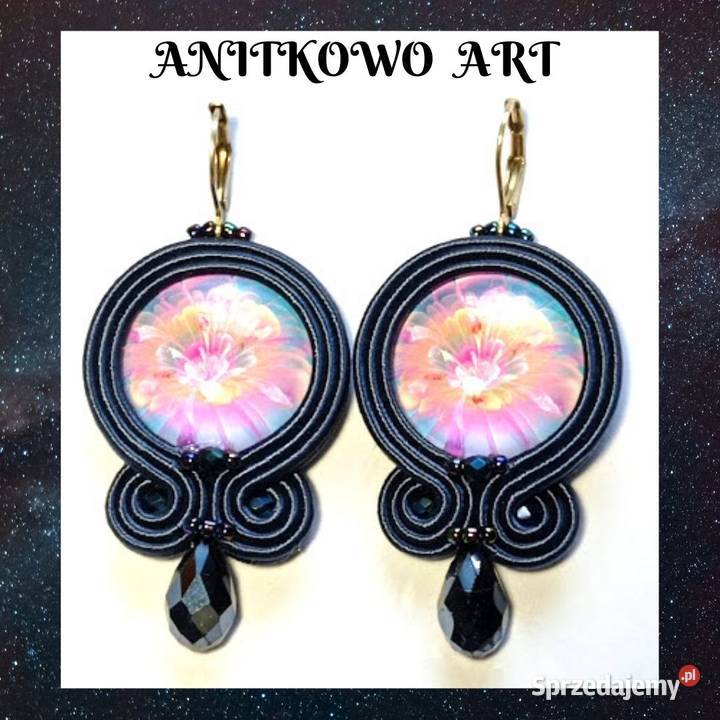 GRANATOWE OMEGI Z KWIATEM SUTASZ Warszawa