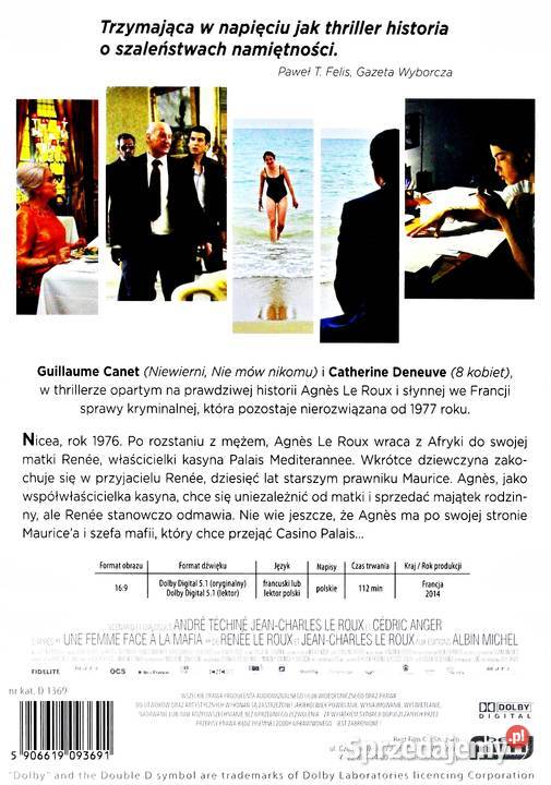 KRÓLOWA KASYNA CATHERINE DENEUVE pełne Kalisz