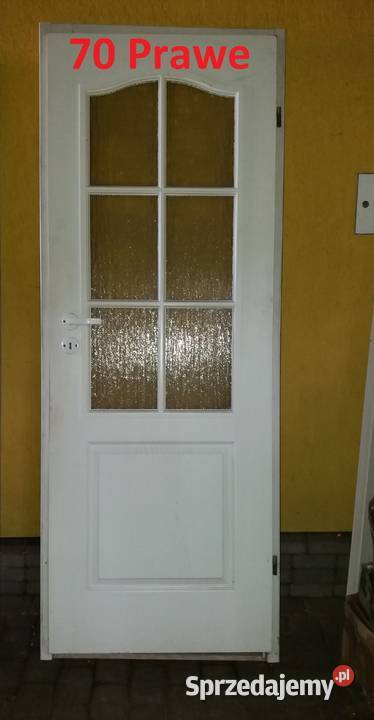 Drzwi Porta białe 3 sztuki z ościeżnicami 60P Złotniki Kujawskie