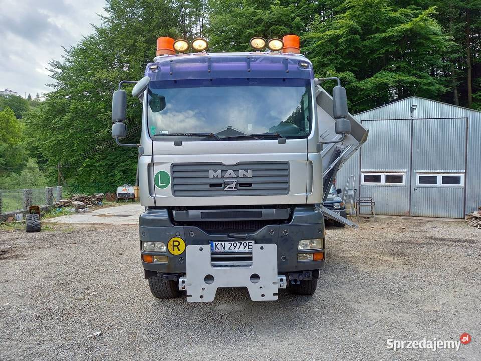 MAN TGA 33440 samochód ciężarowy 6x6 wywrotka retarder/zwalniacz małopolskie