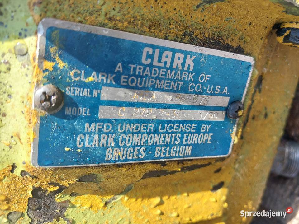 GŁÓWNA POMPA HYDRAULICZNA NAPĘD CLARK C272