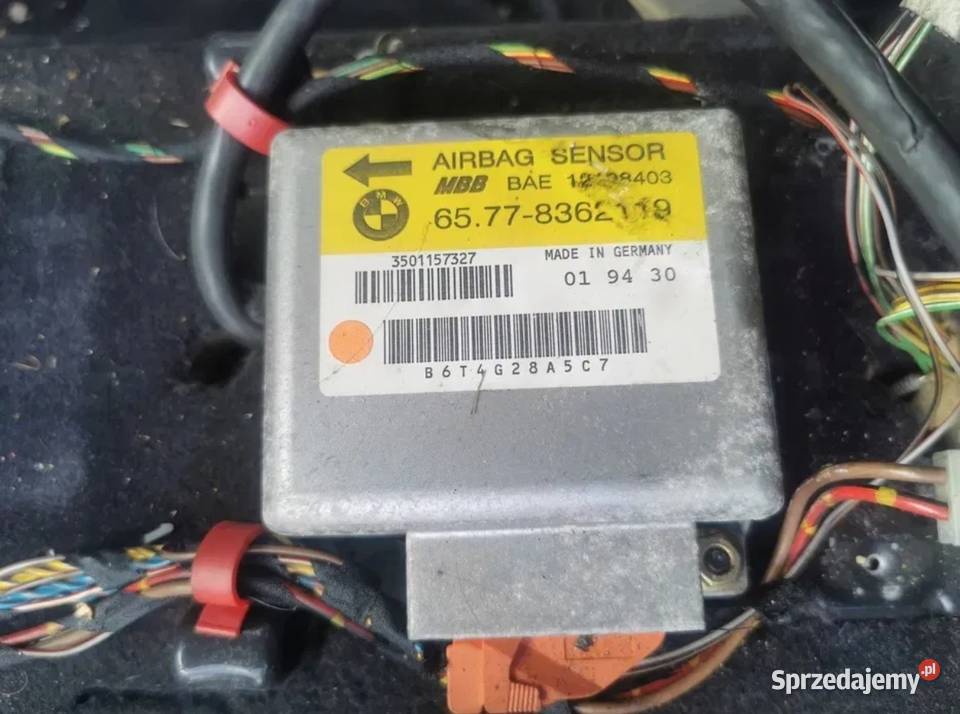 Sensor moduł airbag BMW e38 śląskie Żory