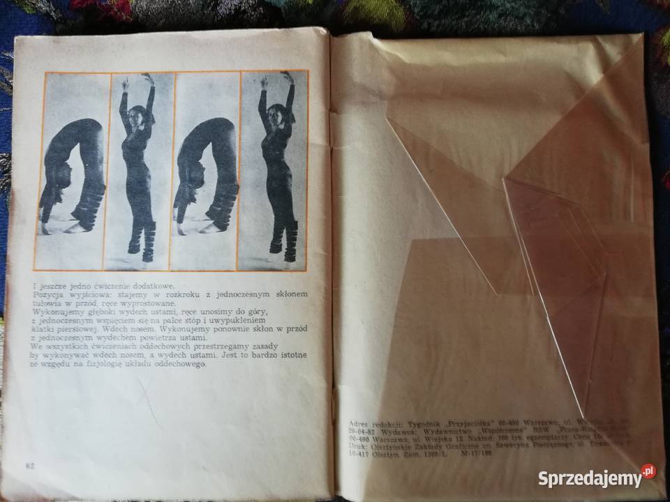 Aerobic taniec i gimnastyka Olga Kuźmińska Rok wydania 1985 małopolskie Kraków