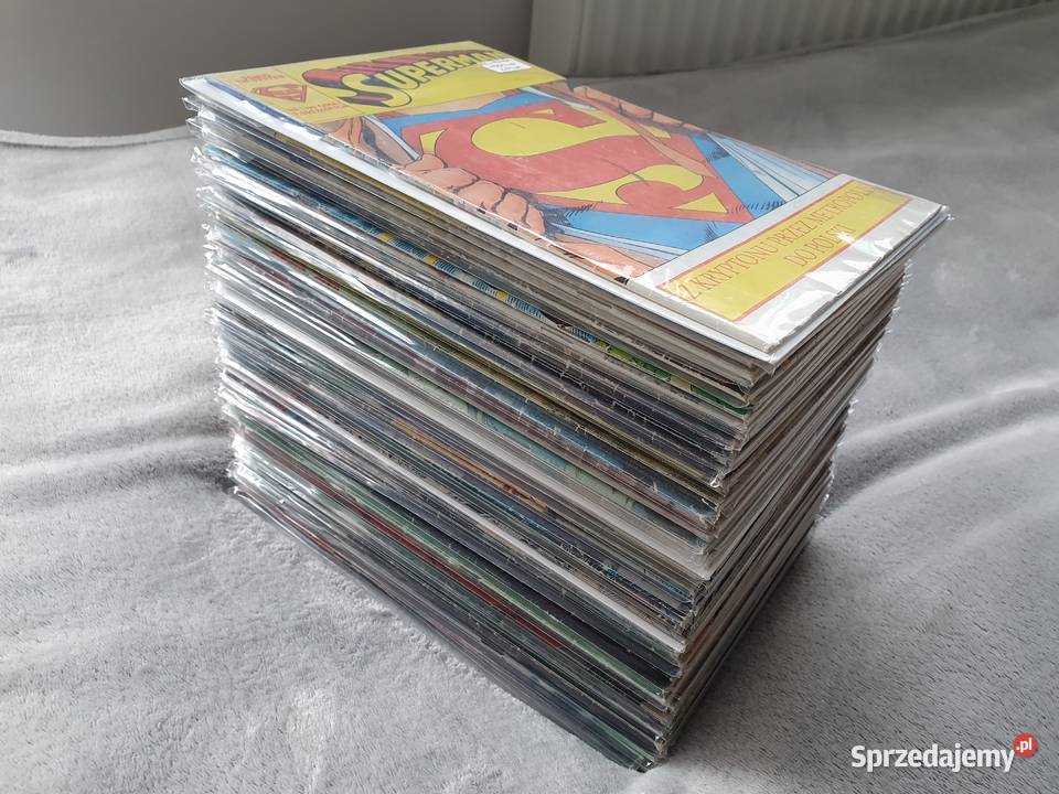 Superman zestaw 70 komiksów wyd TMSemic lata Gdynia sprzedam
