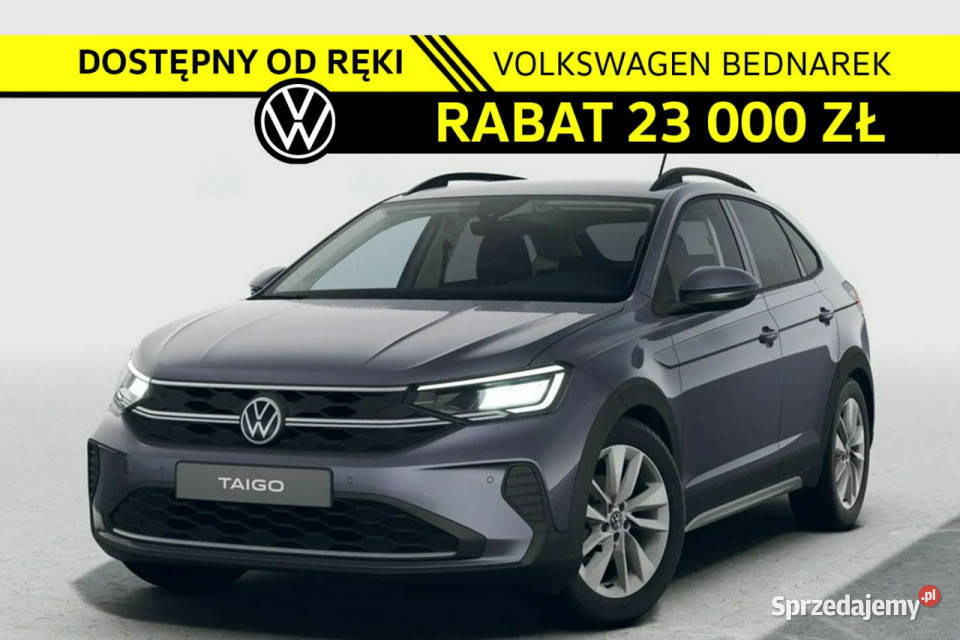 Volkswagen Taigo Life Plus 10 TSI 116 lakier metallic Volkswagen Motoryzacja Łódź