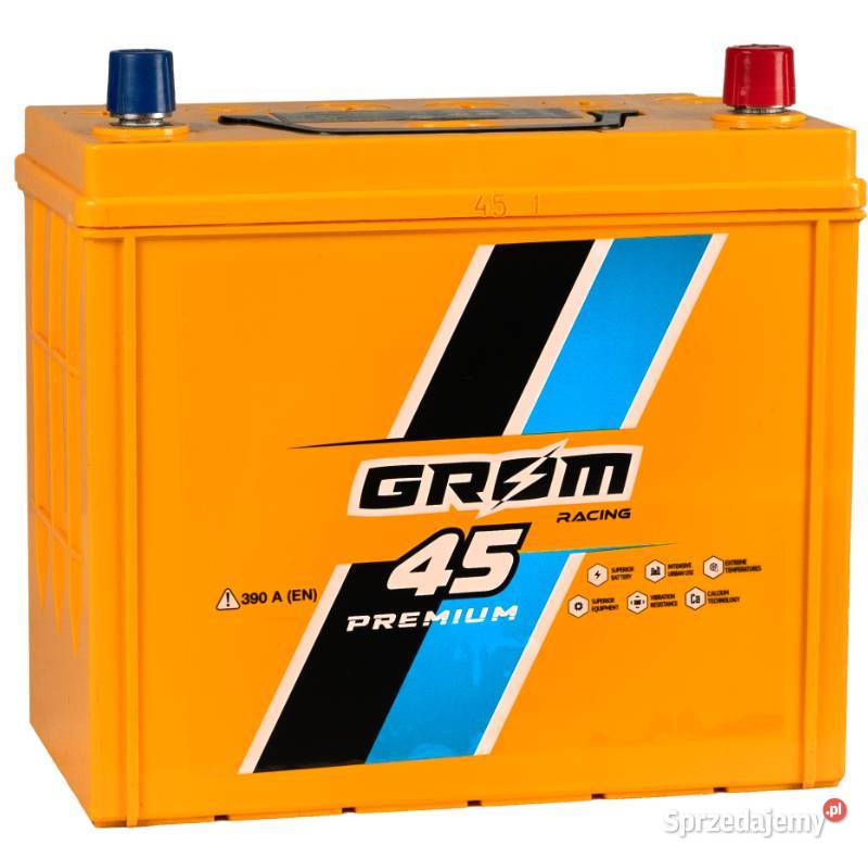 Akumulator Grom Racing 45Ah 390A Japan P PŁOCK Akumulatory Płock