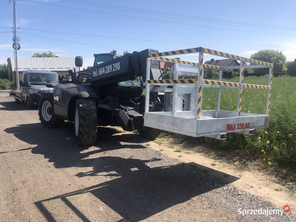 kosz do łądowarki wysokościowy jcb manitou Koparko ładowarki Wieluń