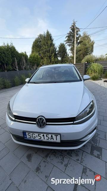 GOLF VII 16 TDI 2017 kombi krajowy bezwypadkowy Gliwice