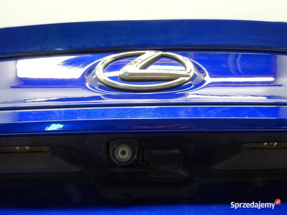TYLNA KLAPA LEXUS RC SportowyCoupe TYLNA sprzedam
