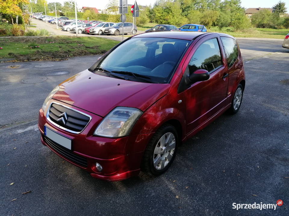 Citroen C2 VTR 14 Benzyna 73 127 Salon Polska czujnik parkowania Koziegłowy