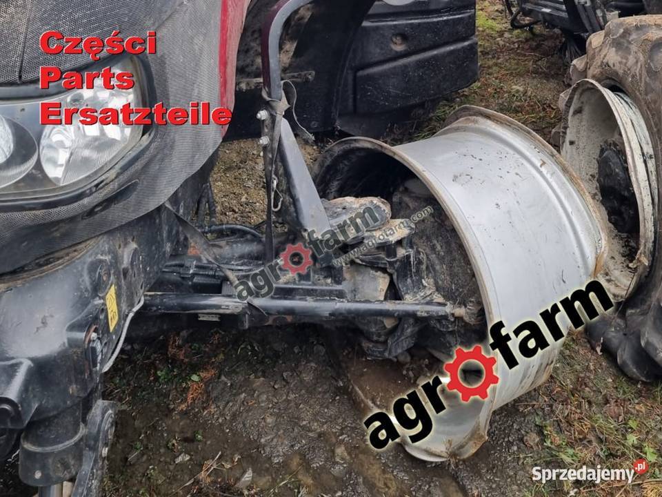 Case Puma 130 części silnik skrzynia biegów oś Do ciągników