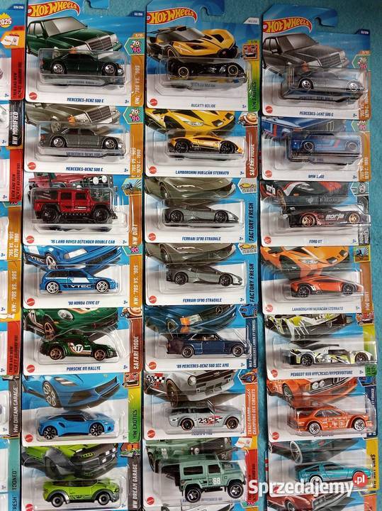 Hot Wheels zestaw 153 sztuki stan wszystkich