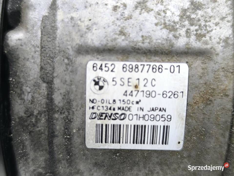 SPREŻARKA KLIMATYZACJI BMW E90 E91 20D 150 osobowe wielkopolskie