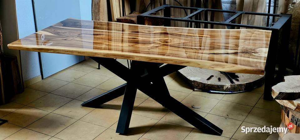 Stół orzech włoski 200x100 lite drewno sprzedam