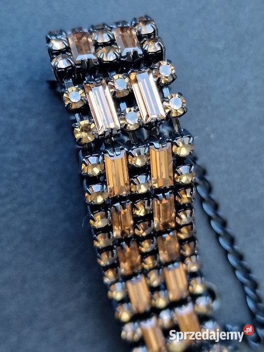 VINTAGE WIKTORIAŃSKI CHOKER NASZYJNIK ALICE śląskie Częstochowa