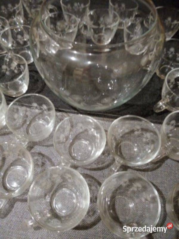 Piękny komplet do kompotu ponczu Częstochowa