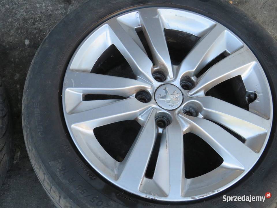 Felga aluminiowa PEUGEOT 308 T9 70 16 5x108 ET Średnica 16"