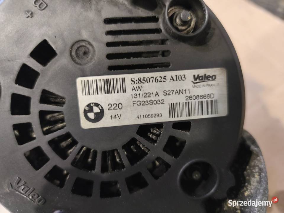 Alternator bmw N47D20C f10 f30 f25 8507625 Włoszczowa