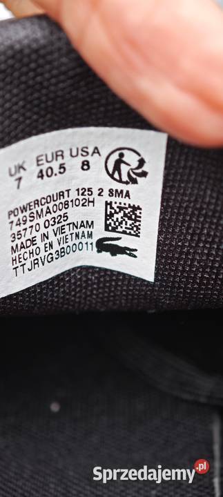Męskie Sneakersy Lacoste Powercourt 125 2 SMA Międzybórz