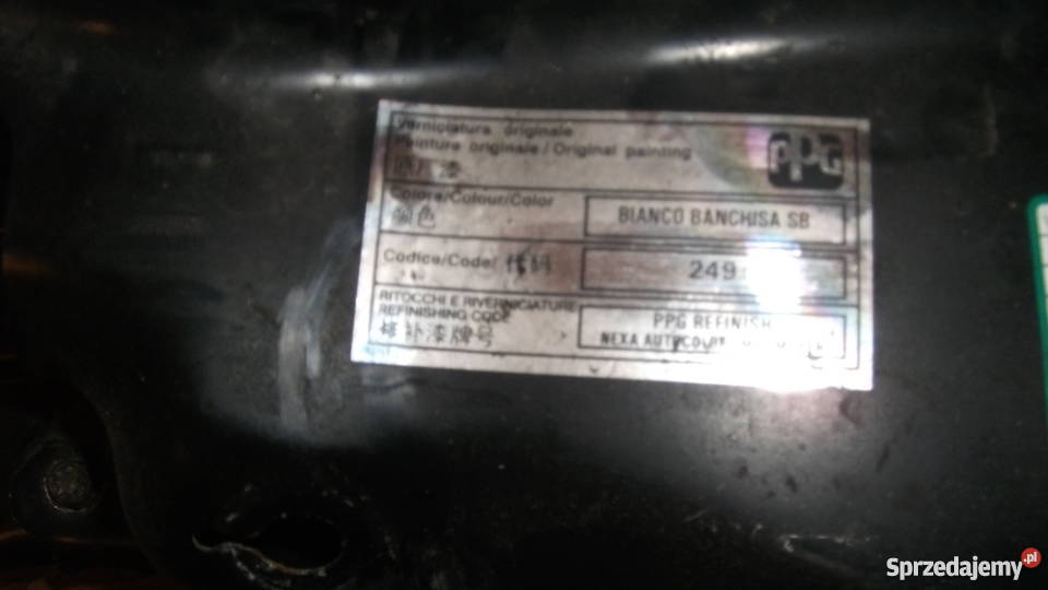 Przedni gorny pas citroen jumper Karoseria sprzedam