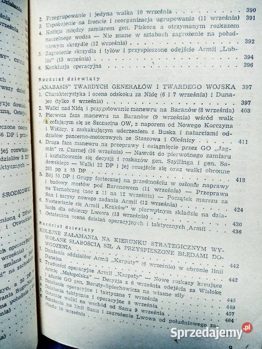 Kampania wrześniowa historia antykwariat szkolny Warszawa sprzedam