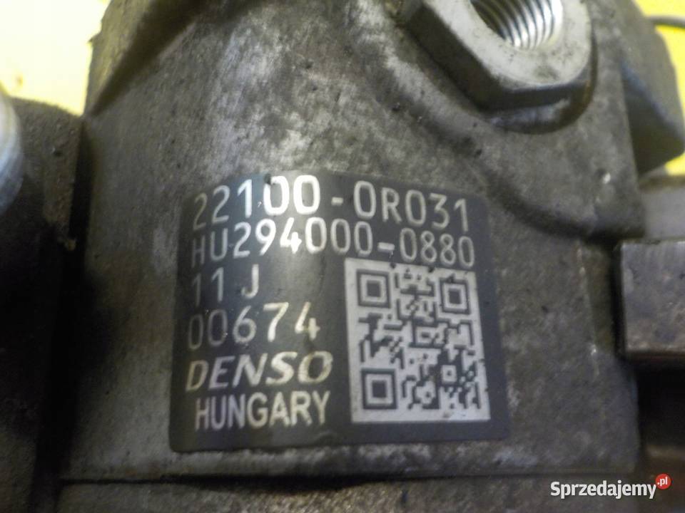 LEXUS IS 220D AURIS AVENSIS 22 D 09r 2ADFHV Pompy wtryskowe Suków