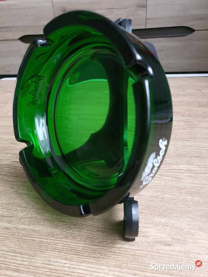 Popielnica szklana Grolsch lubuskie Nowa Sól