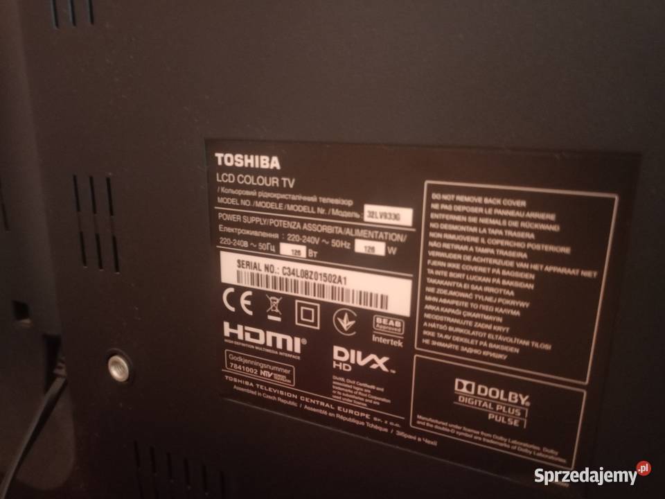 Telewizor Toshiba 32 cale Lubkin LCD Lublin