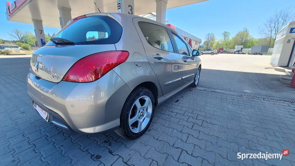 Peugeot 308 Automat IDEALNY112 Serwis Do Końca 1 sprowadzony Rudnik Wielki