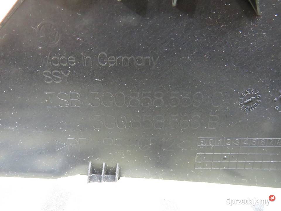 OSŁONA POD KIEROWNICE PASSAT B8 3G0858559C lubelskie